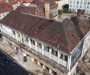 Kunsthaus Graz Eisernes Haus Recovis Restaurierung Conservierung Visualisierung